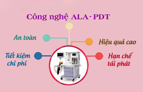 Ưu điểm của công nghệ ALA - PDT trong điều trị sùi mào gà